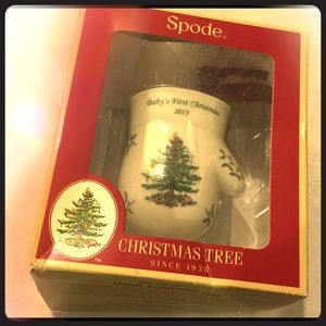 Baby’s 1st Christmas 2015 ornament. Unique